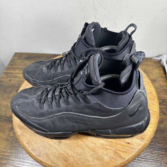 Nike Air Max 95 Utility Shoes Mens Size 10.5 Triple Black 806809-002 Sneakers main image 4